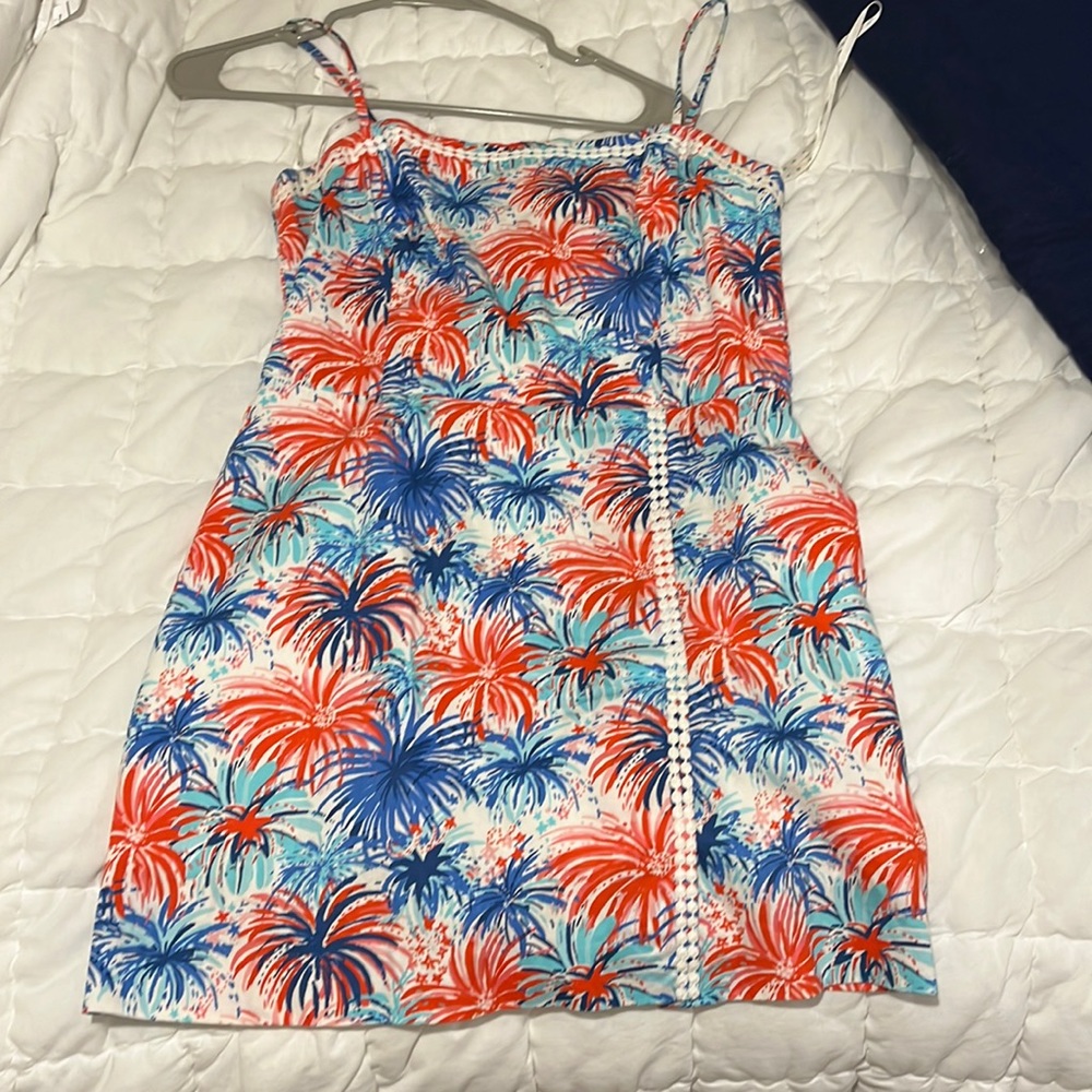 Lilly Pulitzer Fourth of July romper/dress
